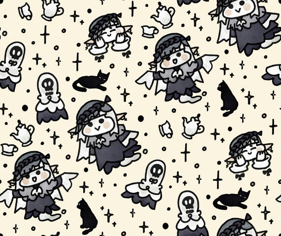 Doodle pattern by kopibrian