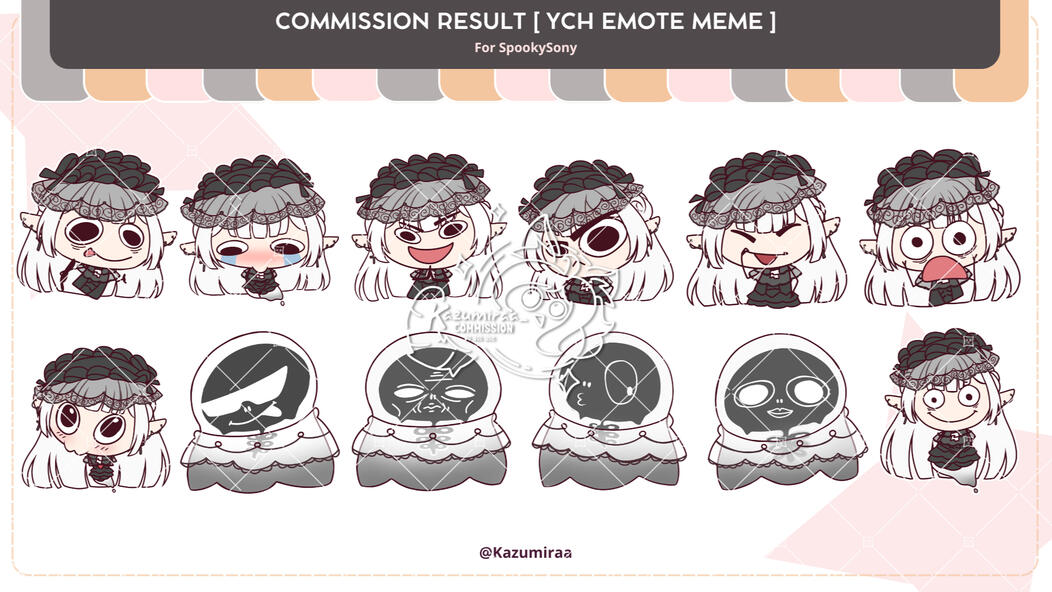 Emote/Stickers by Kazumiraa