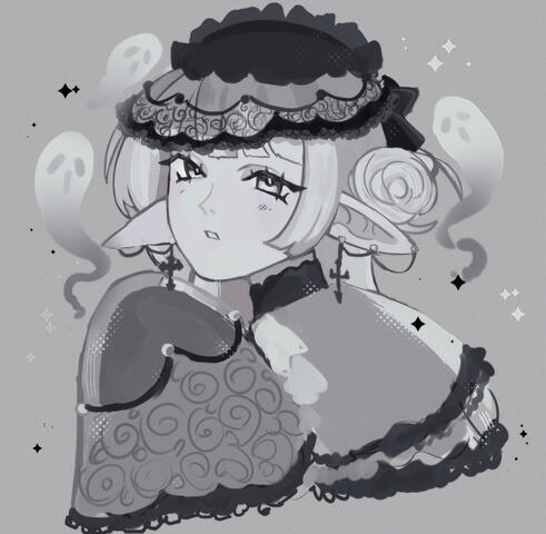 Gift 🤍 Art by Tsukiyomi