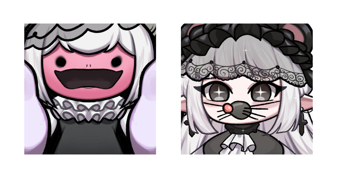 Gift 🤍 Emotes by xyrenity