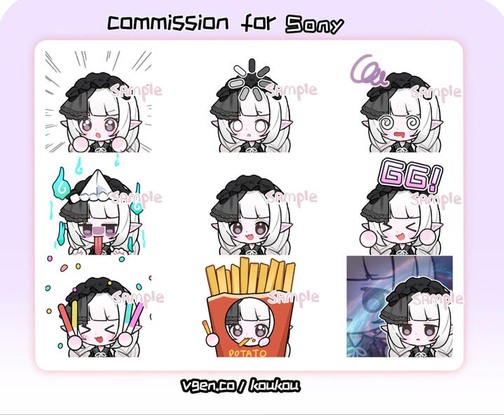 Emotes by koukou