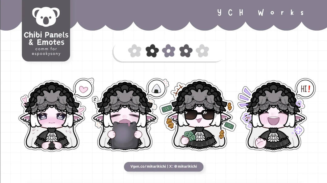 Chibis by Mika