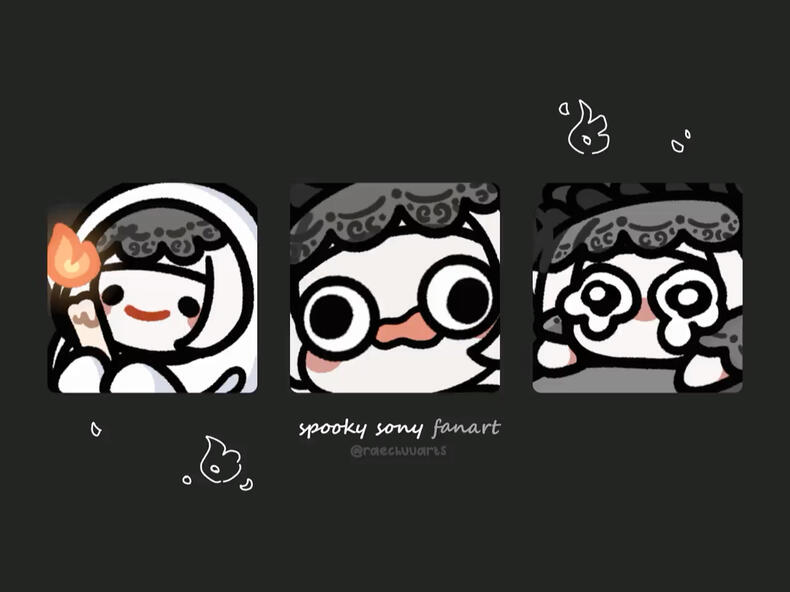 Gift 🤍 Emotes by raechuu