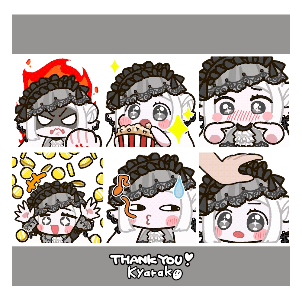 Emotes by Kyarako